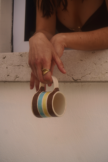 Multistripe Mug