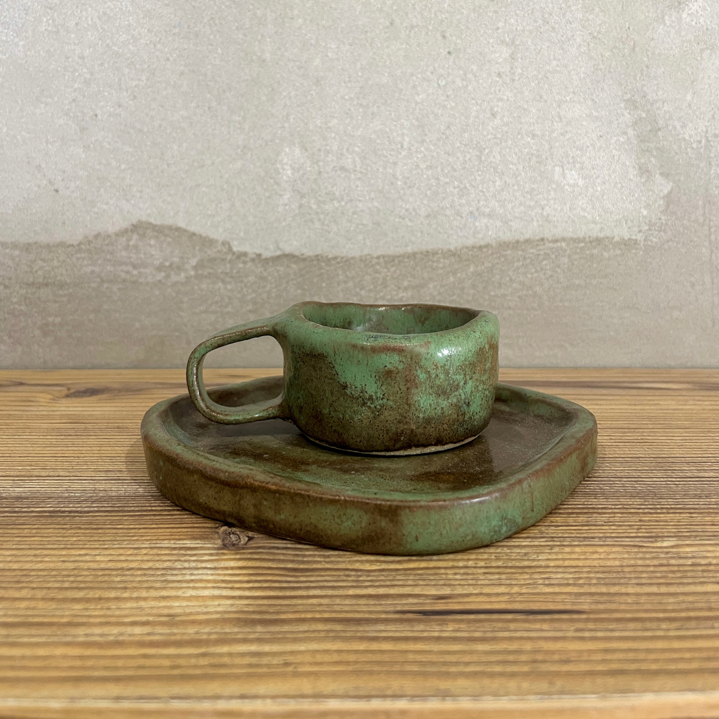 Large Rectangular Line Coffee Set