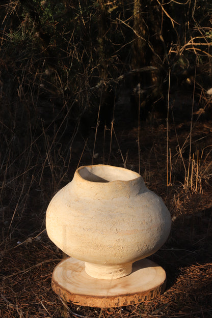 Rustic Stoneware Vase