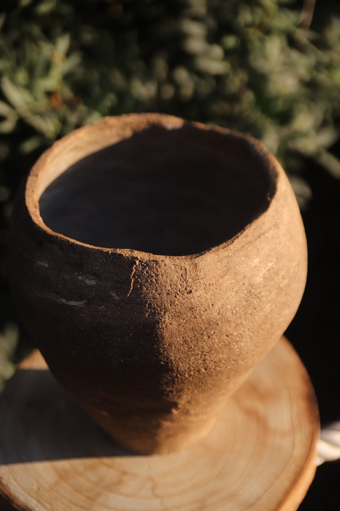 Sand Texture Stoneware Vase