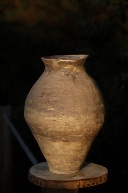 Obsidian Stoneware Vase