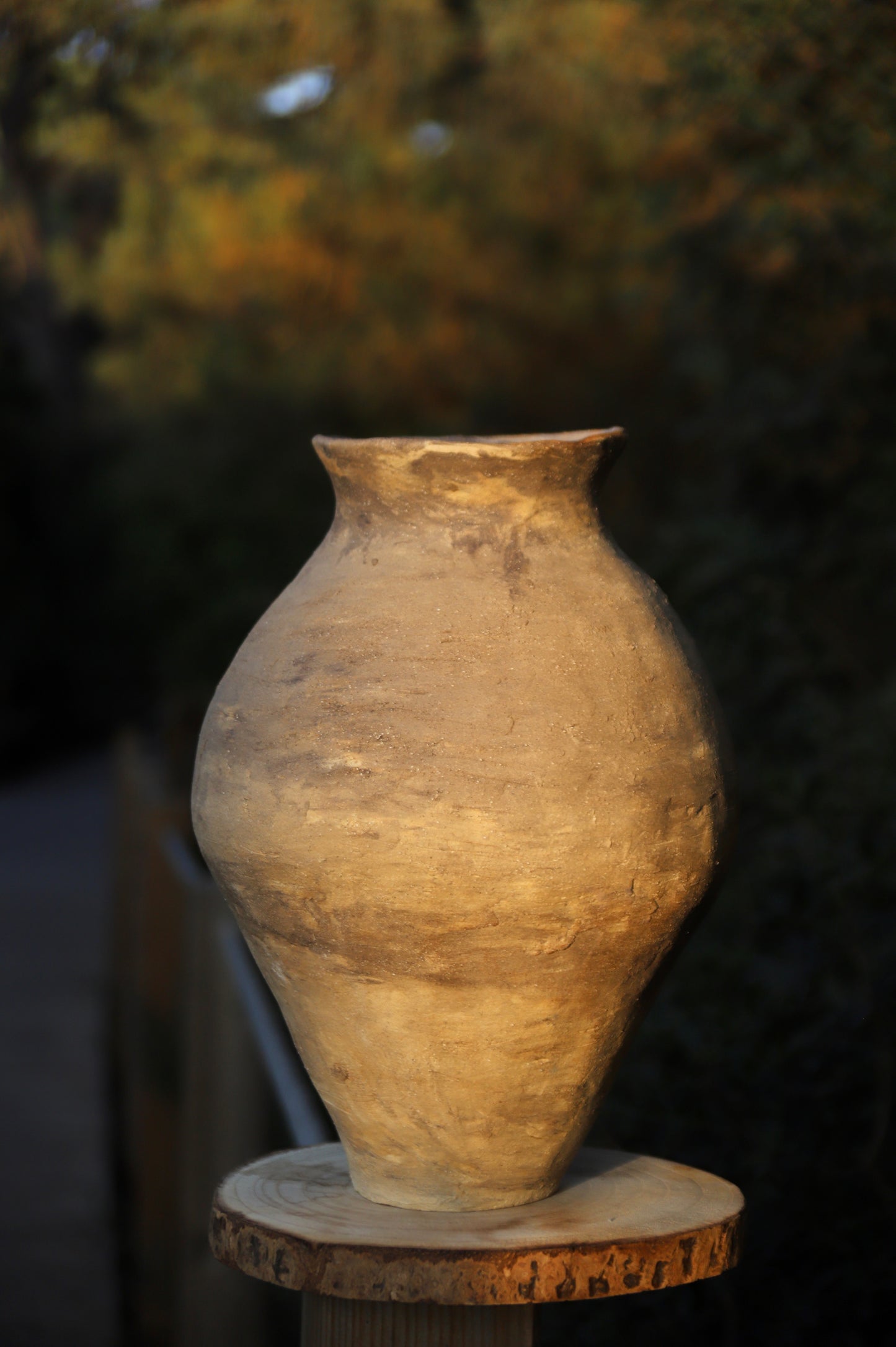 Obsidian Stoneware Vase