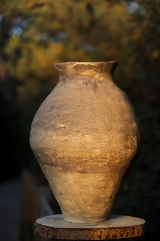 Obsidian Stoneware Vase