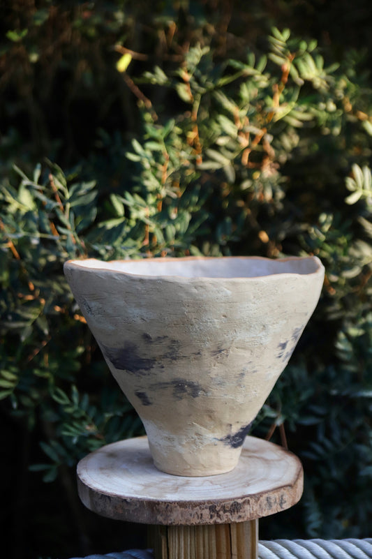 Botticino Stoneware Vase